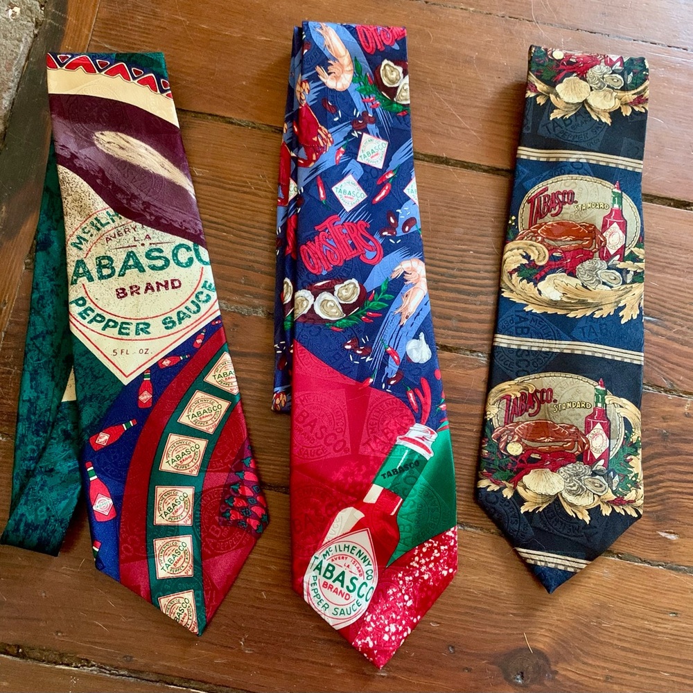 Vintage Tabasco Men's Ties
